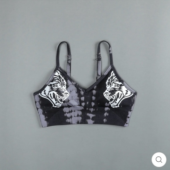 Darc Sport Tops - DARC SPORT UNTIL VALHALLA NORSE PURPLE SERPENT SPORTS BRA - LARGE